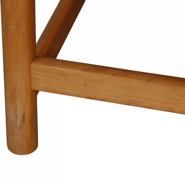 Spoke-Back Sofa in Blue Fabric from Børge Mogensen, 1985 For Sale - Image 12 of 18