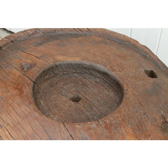 Ancient Java Grinder Coffee Table For Sale In Los Angeles - Image 6 of 8
