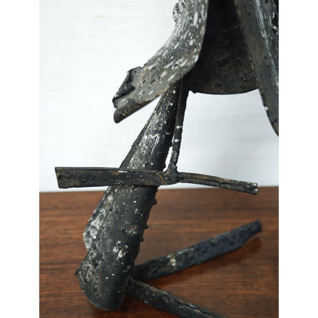 Wrought Iron Man by Giovanni Grittani, 1970s For Sale - Image 7 of 10