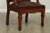 Wood Antique Victorian Oak High Back Masonic Armchairs - A Pair For Sale - Image 7 of 13