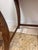 Mid-Century Rattan Desk With Travertine Top & Drop-Front Center Drawer For Sale - Image 9 of 9