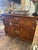 Vintage Chinese Campaign Style Walnut Server Cabinet For Sale - Image 12 of 12