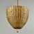 Mid-Century Rattan and Brass Pendant Light, Sweden, 1950s For Sale - Image 4 of 18