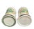 Ivory Pair of Vintage Apothecary/Pharmacy Jars With Lids For Sale - Image 8 of 9