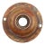 Vintage 2.25 In. Circular Brass Doorbell Cover For Sale