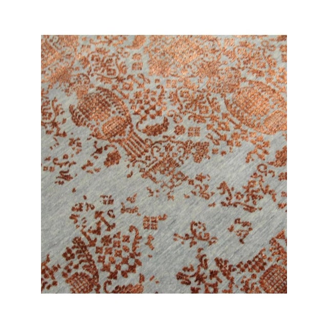 Handwoven Transitional Area Rug 10x14 For Sale - Image 10 of 12