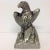 Stately Modernist Eagle Sculpture, Signed DG. Very commanding accent for your home or office!