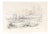Gaspare De Fiore, Gazometro-Rome, Drawing in Ink, 1974 For Sale
