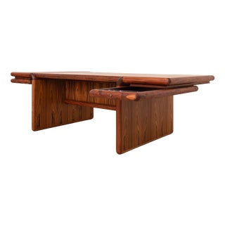 Supreme Executive Desk by Henning Jensen & Torben Valeur for Dyrlund, 1970 For Sale
