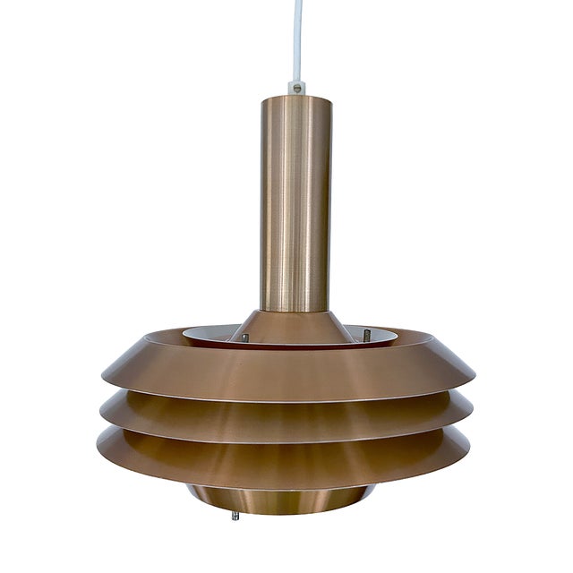 Mid-Century Modern Danish Pendant Light, 1970s For Sale