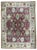Large French Agra Janus Rug, 1950s For Sale