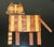 Mid-Century Modern Couroc of California Inlaid Wood & Brass Cat Tray For Sale - Image 3 of 10