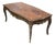 Louis XV French Coffee Table in Floral Marquetry For Sale