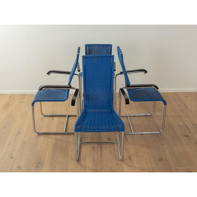 D25 Cantilever Chairs by Marcel Breuer for Tecta, Set of 4 For Sale - Image 11 of 11