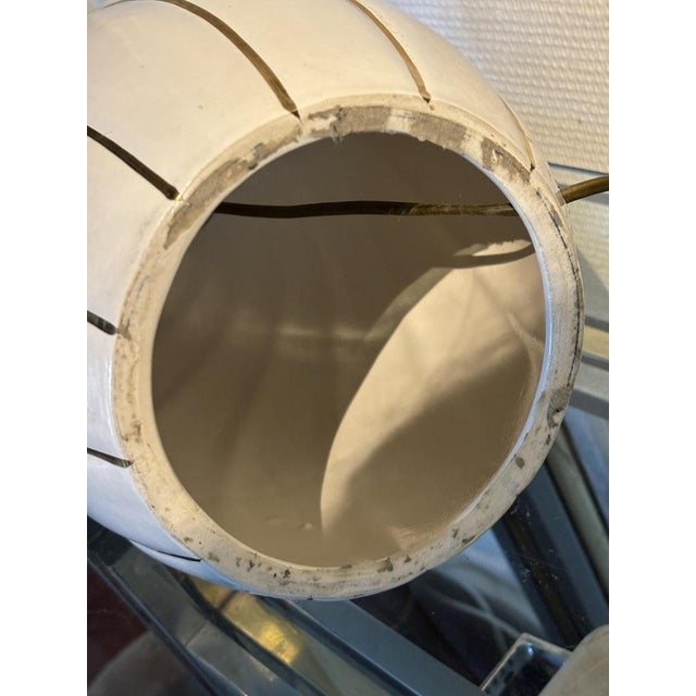 Italian Ceramic Table Lamp attributed to Tommaso Barbi, 1970s For Sale - Image 6 of 15