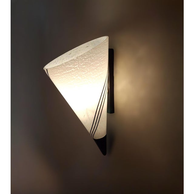 20th Century Murano Cone Sconce For Sale - Image 11 of 12