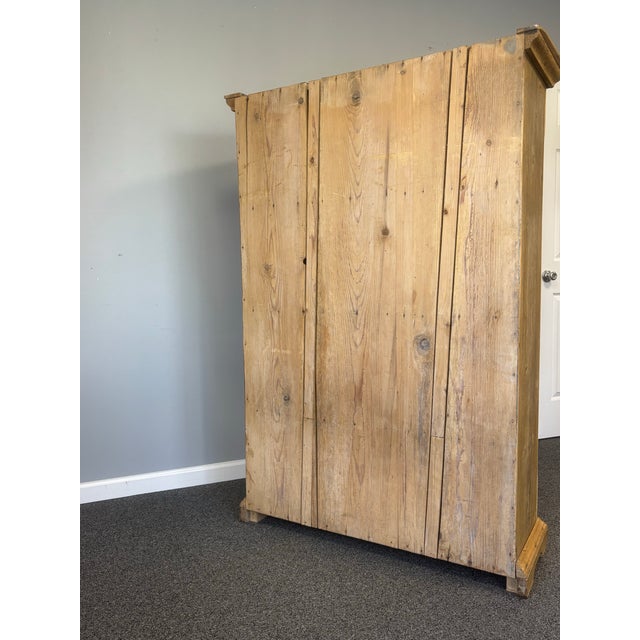 Brown 19th Century European Pine Cupboard For Sale - Image 8 of 9