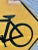 Vintage Reflective Bicycle Road Sign For Sale - Image 9 of 12