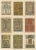 Compilation of German Renaissance Artwork from Der Ornamentenschatz, 1887, Paper, Set of 9 For Sale