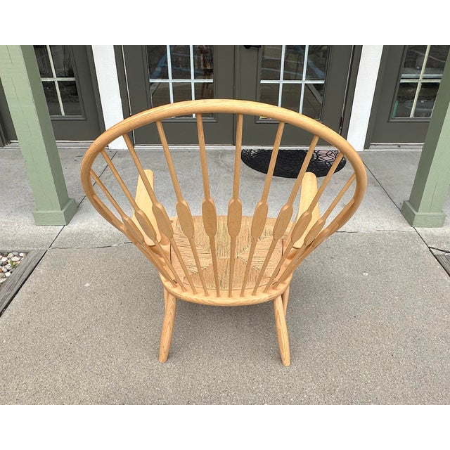Mid 20th Century “Peacock” Designed by Hans Wegner for Johannes Hansen Chair For Sale - Image 5 of 9
