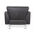 250 Leather Armchair Black by Rolf Benz For Sale - Image 11 of 14