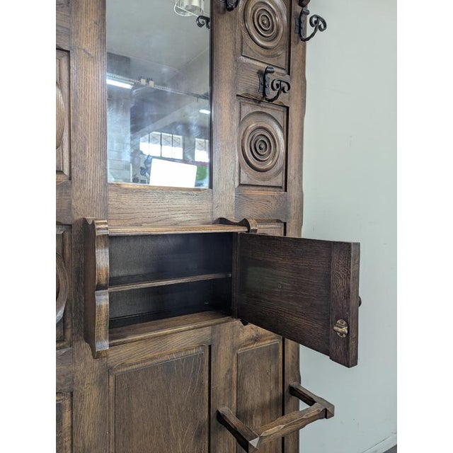 Brutalist Coat Rack in the style of Dudouyt For Sale - Image 4 of 7