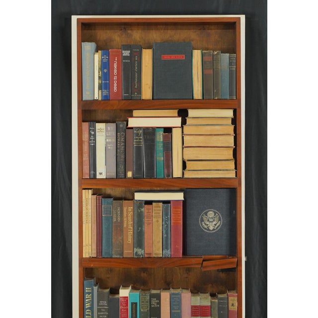 Reclaimed Wood Bookcase Hidden Door 29.625 X 78.875 In. For Sale - Image 4 of 12