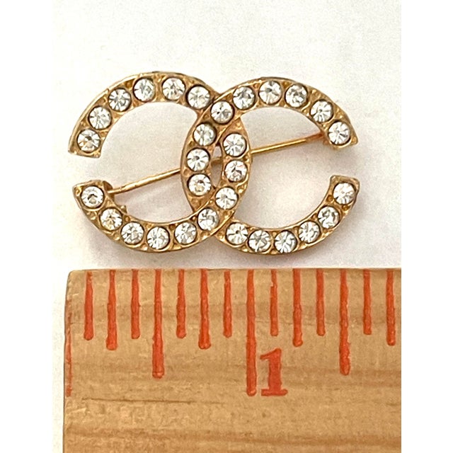 Chanel Diamond Brochette Lapel Pin | Chairish
