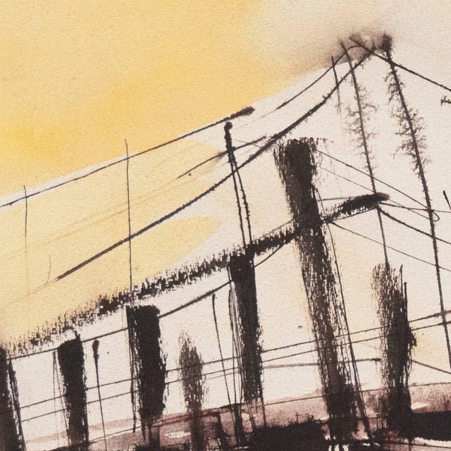 'Musical Bridge' by Beth Swartz, 1966; Smithsonian, Jewish Museum, Woman Artist, Phoenix For Sale In Monterey, CA - Image 6 of 8