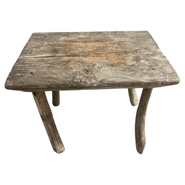Andrianna Shamaris Wabi Sabi Side Table or Stool For Sale - Image 15 of 18