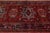 Textile 1960s Vintage Persian Heriz Handmade Red Medallion Wool Runner For Sale - Image 7 of 16