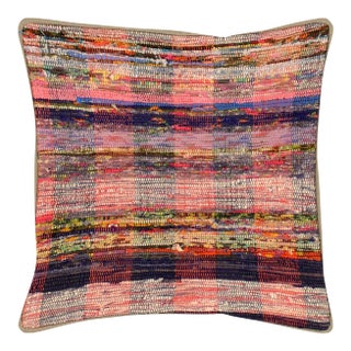 1960s Turkish Rag Pillow For Sale