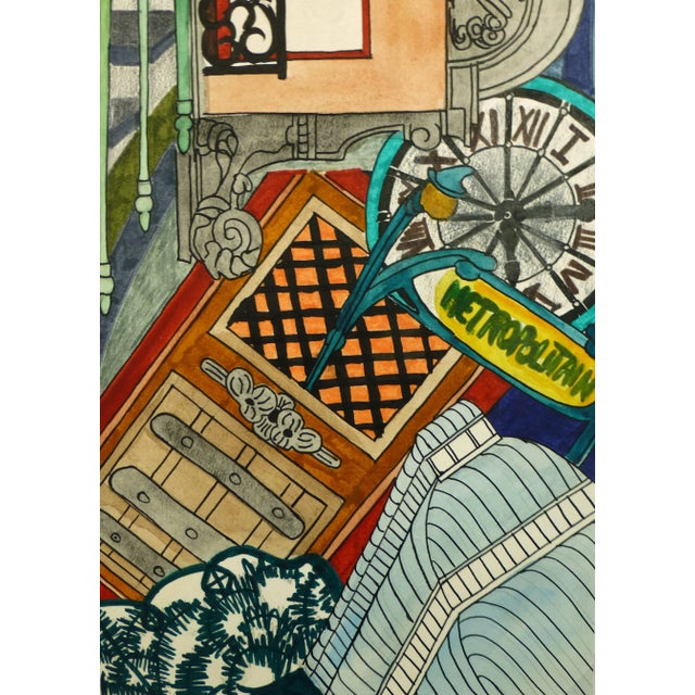 Isabelle Troquet, Modern Cityscape Abstract For Sale - Image 4 of 6