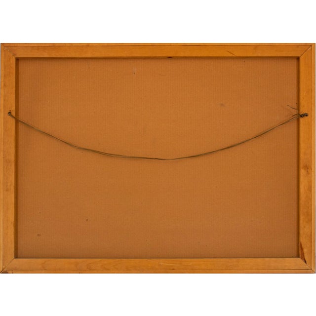 Landscape in Pastel Hues Embossed Lithograph For Sale In New York - Image 6 of 6