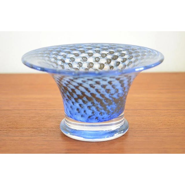 Art Glass Bowl by Bertil Vallien for Kosta Boda For Sale - Image 5 of 9