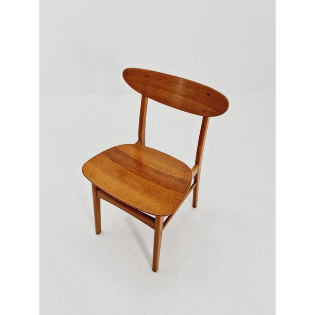 Danish teak dining chair by Farstrup Denmark 1960s, Made in Denmark in the 60s Dimensions: Width: 47cm Depth: 48 cm...