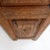 Wood Early 19th Century Rustic Wooden Cabinet with Carved Panel Door and Iron Hardware, Spain For Sale - Image 7 of 17
