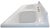 Iconic 1957 Vintage Kohler Sea Cliff 50" Wide Double Basin Porcelain & Cast Iron Kitchen Sink For Sale - Image 14 of 18