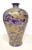 Chinese Republican Period Chinese Porcelain Cobalt Blue and Gold Dragon Mei Ping For Sale - Image 3 of 8