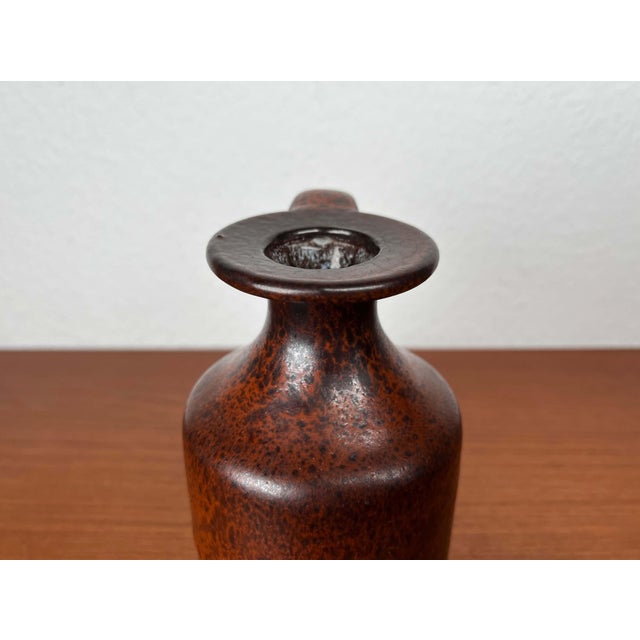 Mid-Century Modern German Pottery Fat Lava Vase from Ceramano, 1960s For Sale - Image 15 of 18