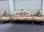 Rococo Vintage Grand Living Room Gilded French Rococo Sofa & Armchairs Floral Upholster Set For Sale - Image 3 of 4