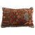 Bolster pillow made from a 19th century Persian rug. 16'' x 25''
