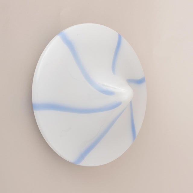 Mid Century Modern Flush Mount or Wall Sconce in the Style of Massimo Vignelli For Sale - Image 4 of 8