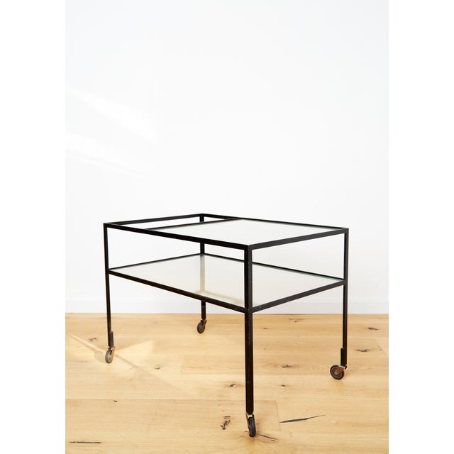 Bar Cart by Herbert Hirche for Christian Holzäpfel, 1956 For Sale - Image 10 of 12