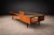 1950s Carlo Hauner Caviuna Wood & Glass Display Coffee Table, Brazil, 1950s For Sale - Image 5 of 15