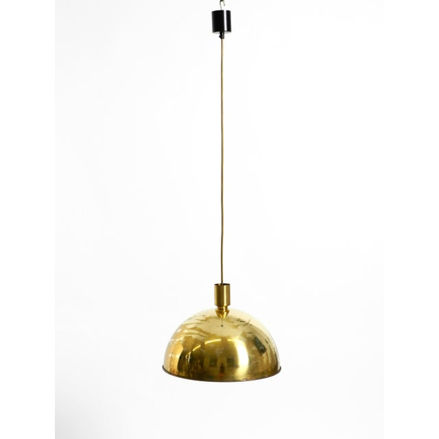 Posa Brass Pendant Lamp from Florian Schulz, 1970s For Sale - Image 10 of 18