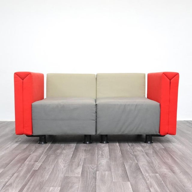 Vintage Modular Sofa by ​​C. Forcolini & Gianfranchi for Alias, 1980s, Set of 2 For Sale - Image 13 of 18