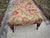 Hickory Chair Furniture Company 1990s Hickory Chair Turned Leg Tapestry Ottoman on Brass Casters For Sale - Image 4 of 12