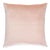 Schumacher Venetian Silk Velvet Pillow 22" in Petal For Sale
