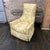 Mid 20th Century Pair of Hollywood Regency Mid-Century High Back Upholstered Lounge Chairs With Swivel For Sale - Image 4 of 9